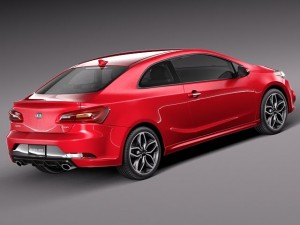 Kia Forte Koup 2014 3D 模型