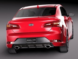 Kia Forte Koup 2014 3D 模型