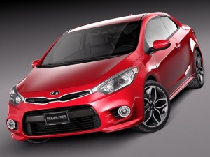 Kia Forte Koup 2014 3D 模型