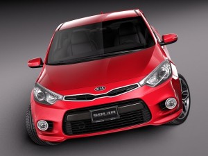 Kia Forte Koup 2014 3D 模型