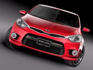 Kia Forte Koup 2014 3D 模型