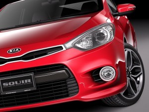 Kia Forte Koup 2014 3D 模型