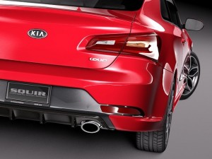 Kia Forte Koup 2014 3D 模型