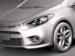Kia Forte Koup 2014 3D 模型