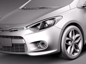Kia Forte Koup 2014 3D Model