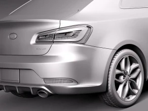 Kia Forte Koup 2014 3D Model