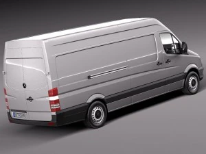 Mercedes-Benz Sprinter Long High 2014 3D Model