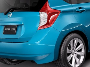 Nissan Versa 2014 USA 3D Модель