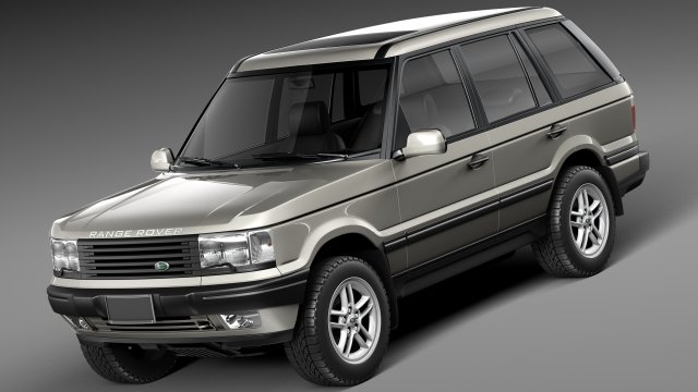 Range Rover II 1994-2002 P38A Model 3D .c4d .max .obj .3ds .fbx .stl .blend 