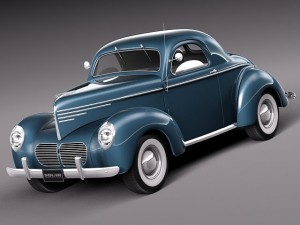 Willys Coupe 1940 3Dモデル