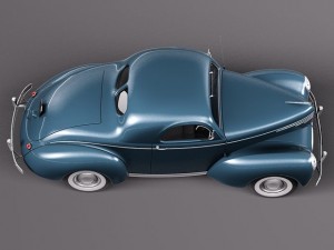 Willys Coupe 1940 Model 3D