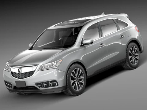 Acura MDX 2014 3D Model