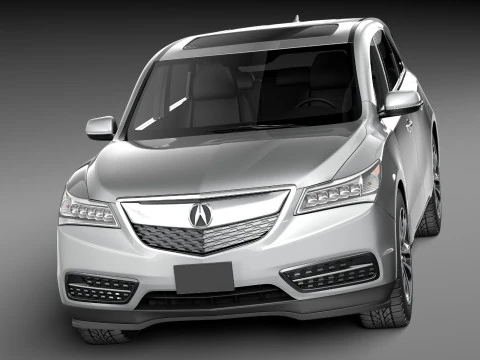 Acura MDX 2014 3D Model