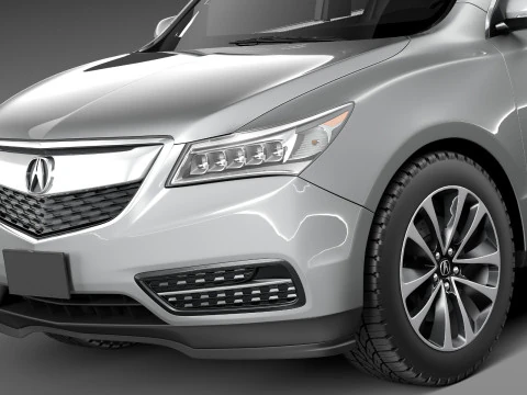 Acura MDX 2014 3D Model