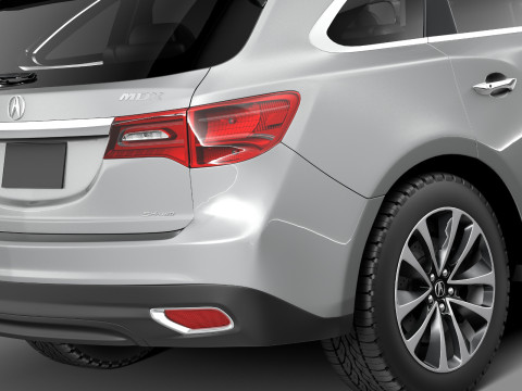 Acura MDX 2014 Model 3D