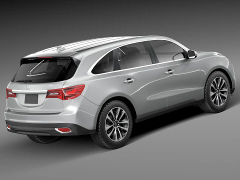 Acura MDX 2014 3D Model