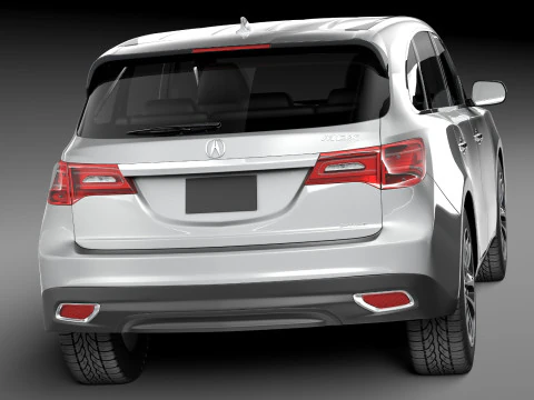 Acura MDX 2014 3D Model