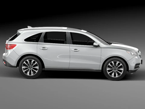 Acura MDX 2014 3D Model
