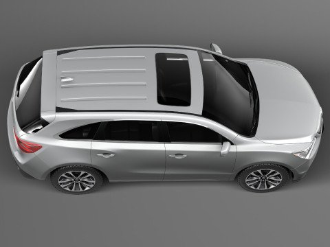 Acura MDX 2014 Model 3D