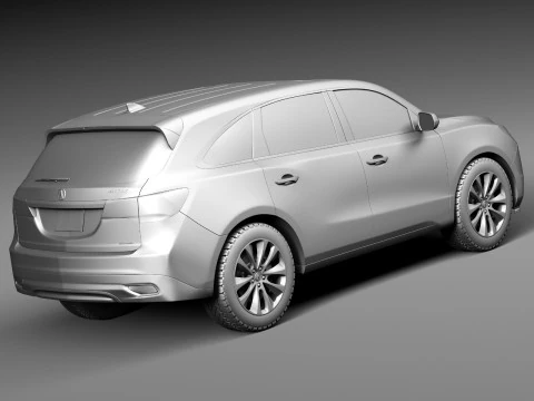 Acura MDX 2014 3D Model