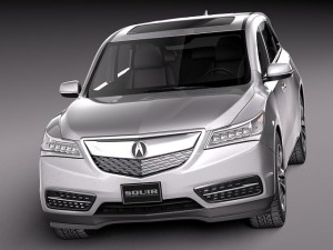 Acura mdx 2014 Modelo 3D