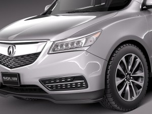 Acura mdx 2014 Modelo 3D