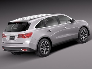Acura mdx 2014 Modelo 3D