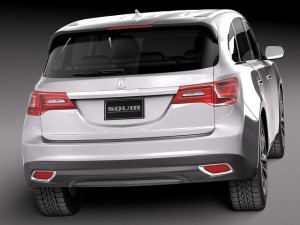 Acura mdx 2014 Modelo 3D