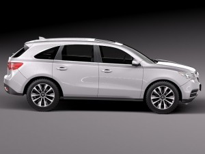 Acura mdx 2014 Modelo 3D
