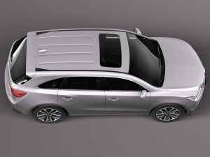 Acura mdx 2014 Modelo 3D