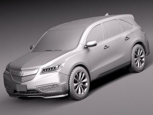 Acura mdx 2014 Modelo 3D
