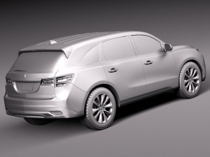 Acura mdx 2014 Modelo 3D