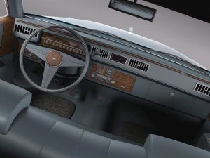 Cadillac Deville Coupe 1977 3D Model
