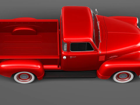 Chevrolet 3100 Pickup 1954 3D Model