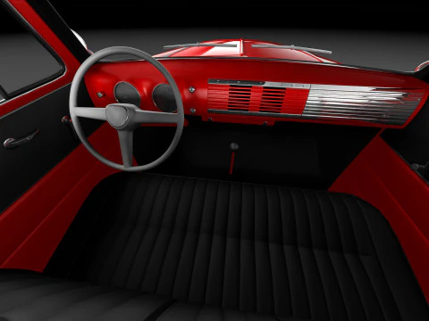 Chevrolet 3100 Pickup 1954 3D Model