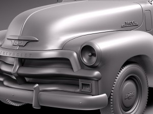 Chevrolet 3100 Pickup 1954 3D Model