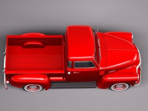 Chevrolet 3100 Pickup 1954 3D Model