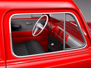 Chevrolet 3100 Pickup 1954 3D Model
