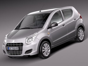 Suzuki Alto GL 2009-2012 3D Model