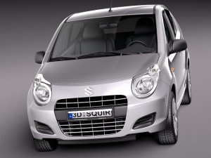 Suzuki Alto GL 2009-2012 Modelo 3D