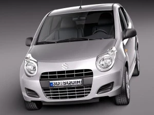 Suzuki Alto GL 2009-2012 3D Model