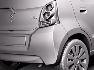 Suzuki Alto GL 2009-2012 3D Model