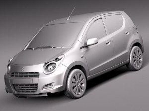 Suzuki Alto GL 2009-2012 Modelo 3D