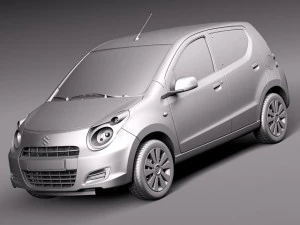 Suzuki Alto GL 2009-2012 3D Model