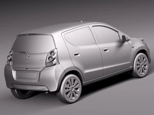Suzuki Alto GL 2009-2012 3D Model