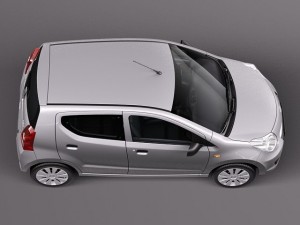 Suzuki Alto GL 2009-2012 Modelo 3D