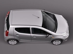 Suzuki Alto GL 2009-2012 3D Model