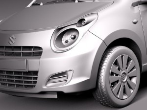 Suzuki Alto GL 2009-2012 Modelo 3D