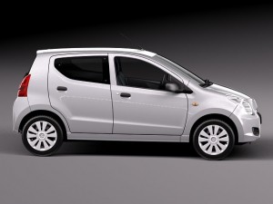 Suzuki Alto GL 2009-2012 Modelo 3D