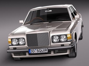 Bentley Turbo R 1988-1997 3D मॉडल